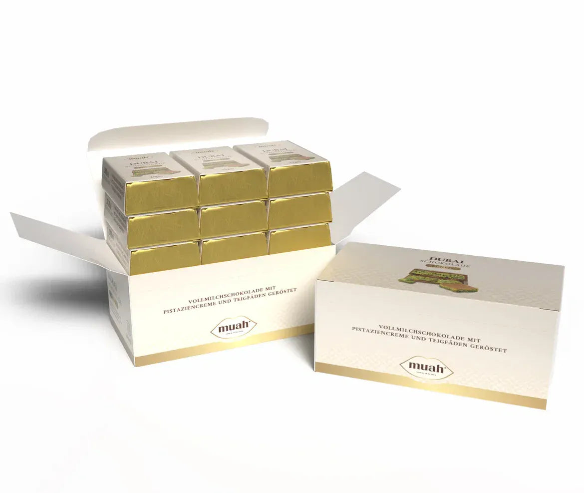 Muah 24er-Set Muah - Schokolade à la Dubai 29g