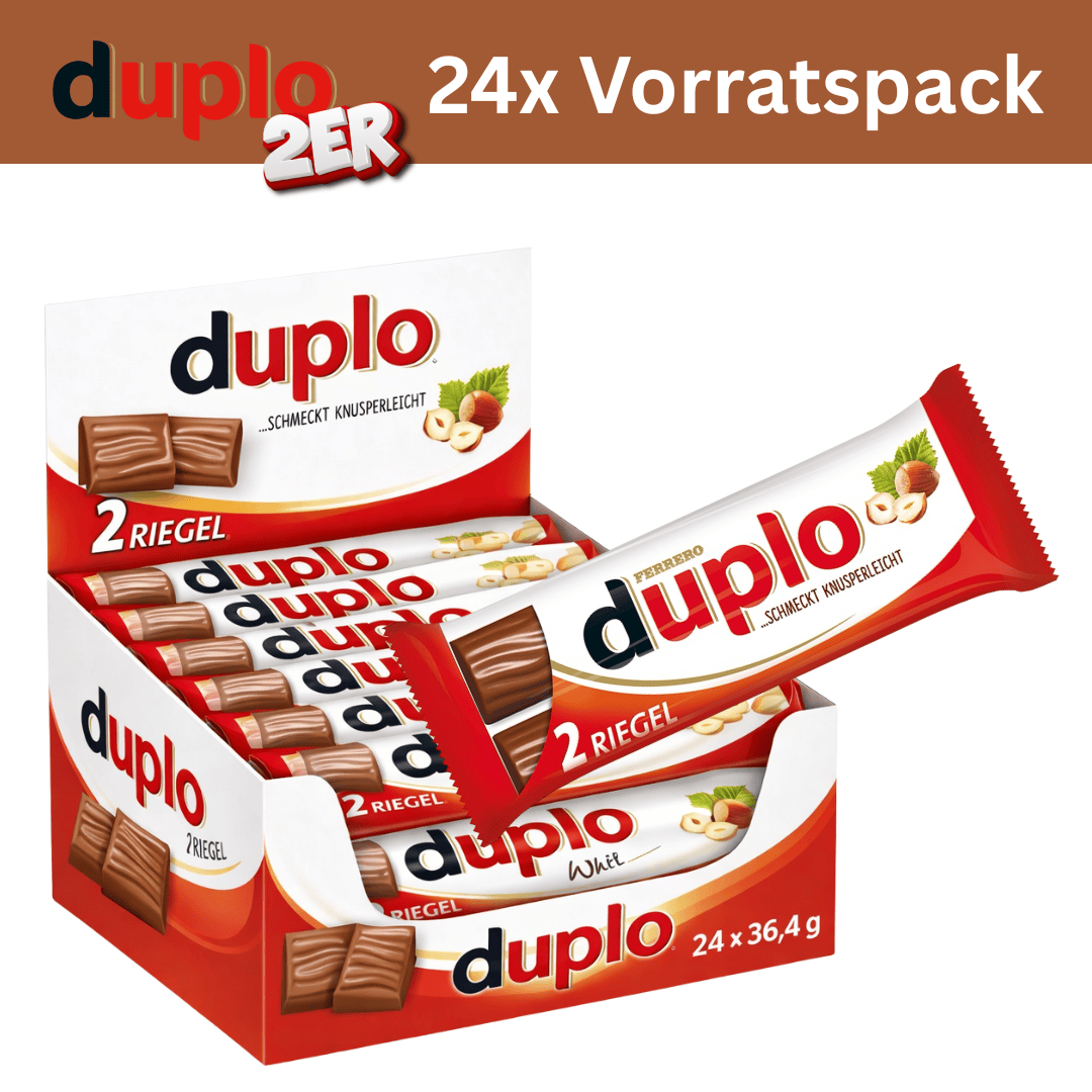 Ferrero 24x Ferrero Duplo 2er 34,4g (Vorratspack)
