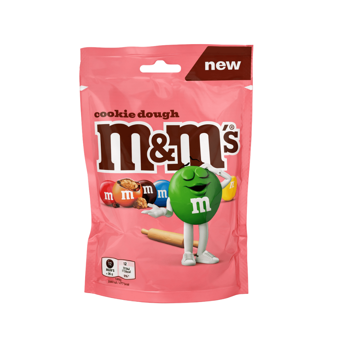M&M M&Ms Cookie Dough 102g (Import)