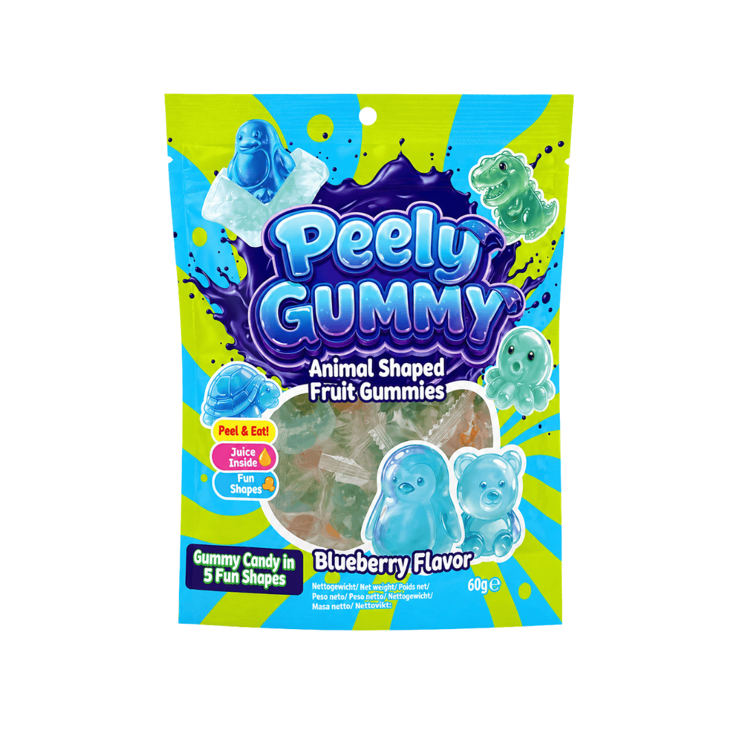 CandyPeak Peely Gummy - Blueberry 60g