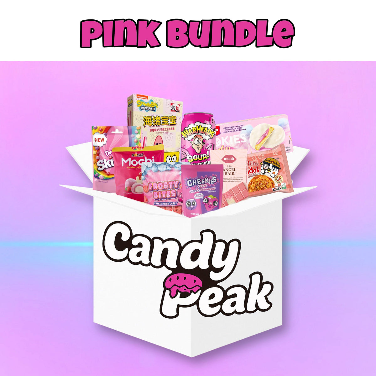 CandyPeak Pink Bundle (10 Artikel in Pink)