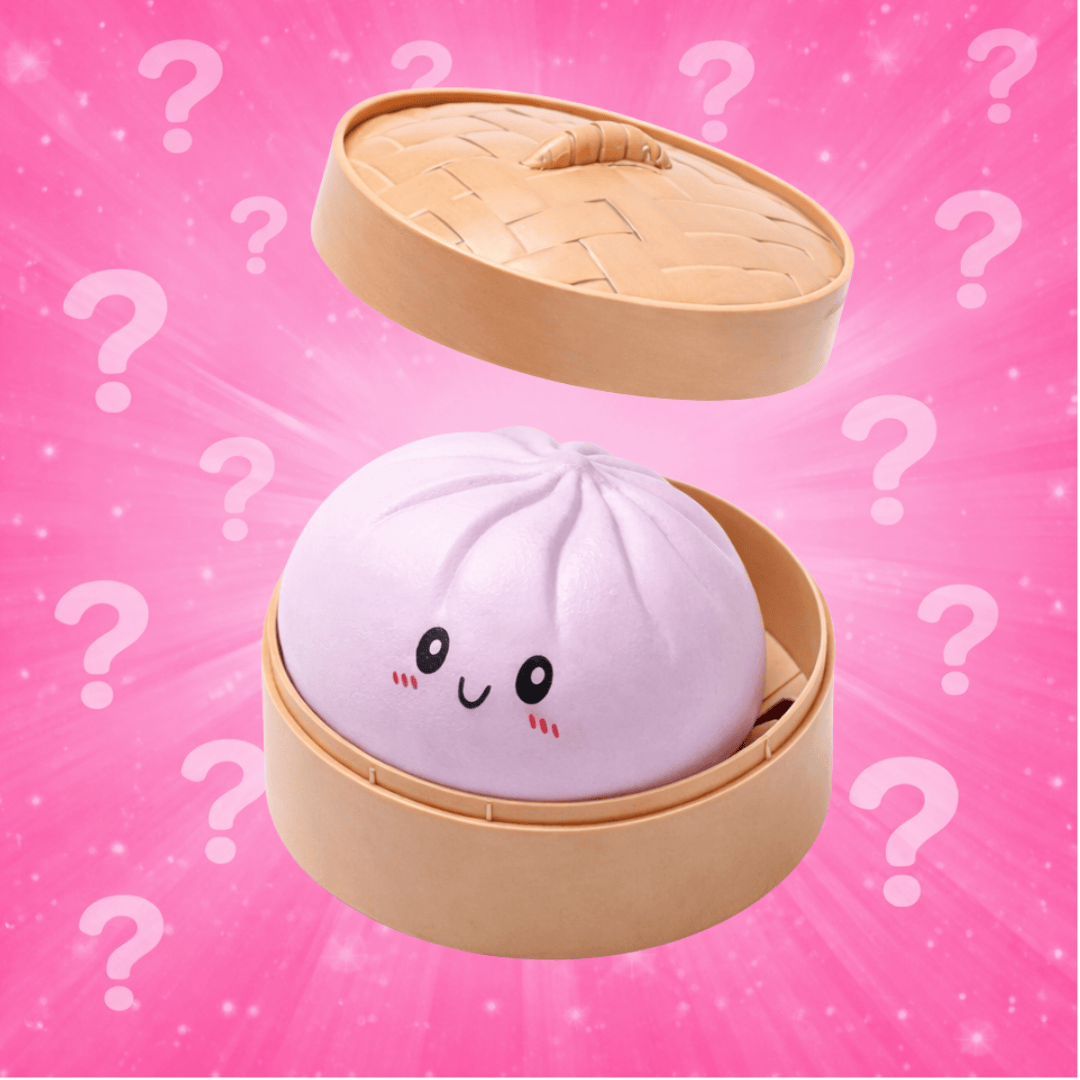 CandyPeak Squishy Squeeze Dumpling Buns - Mystery Trend, Anti Stress Spielzeug 10cm (zufällige Farbe)