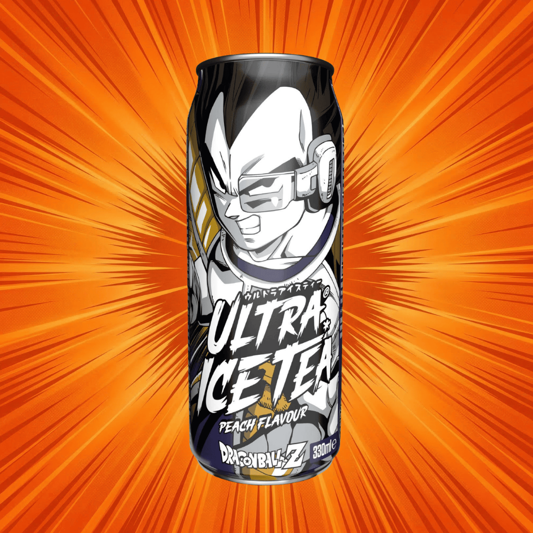 UltraPop Vegeta 330ml (DragonBallZ) UltraPop - Anime Ice Tea Peach 330ml (versch. Editionen)
