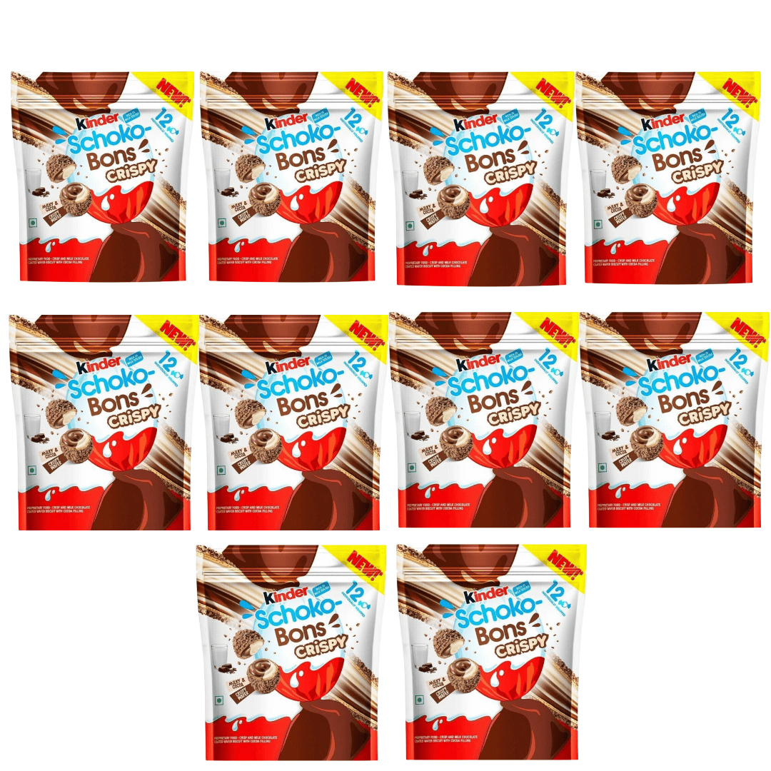 Kinder 10er-Set Kinder Schoko Bons Crispy 67,2g
