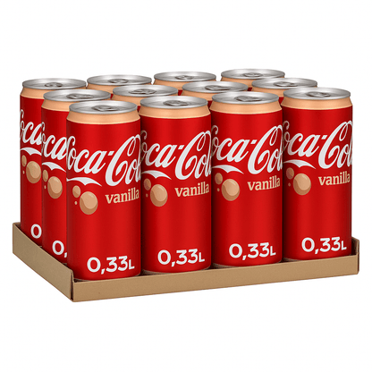 Coca Cola 12er-Set CocaCola Vanilla 330ml