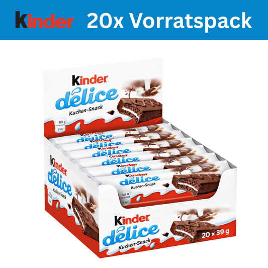 Kinder 20x Kinder Delice 39g (Vorratspack)