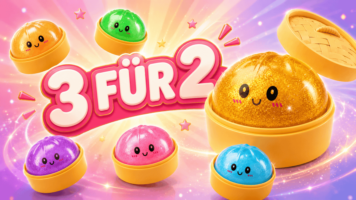 Glitter-Dumplings – 3 für 2 entdecken
