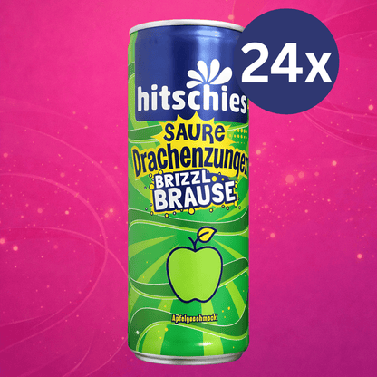 Hitschies Apfel 250ml / 24er-Set Hitschies - Brizzl Brause 250ml (versch. Sorten)