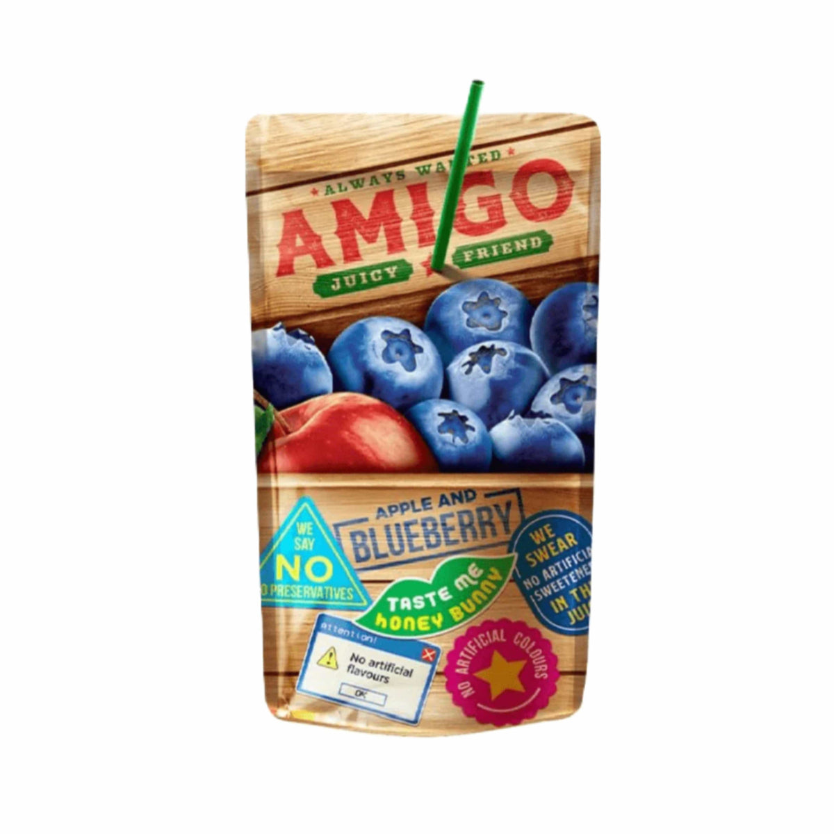 Amigo Apple & Blueberry 200ml Amigo - Softdrinks 200ml (versch. Sorten)