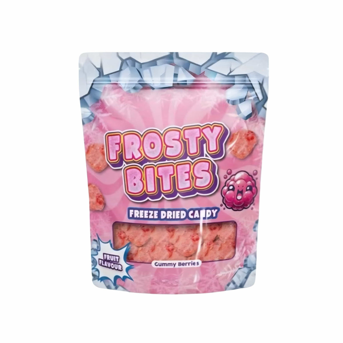 Frosty Bites Beeren Gummi 50g Gefriergetrocknete Frosty Bites Worms 50g