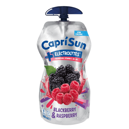 CapriSun + Electrolytes 330ml (versch. Sorten) – Blackberry & Raspberry 330ml