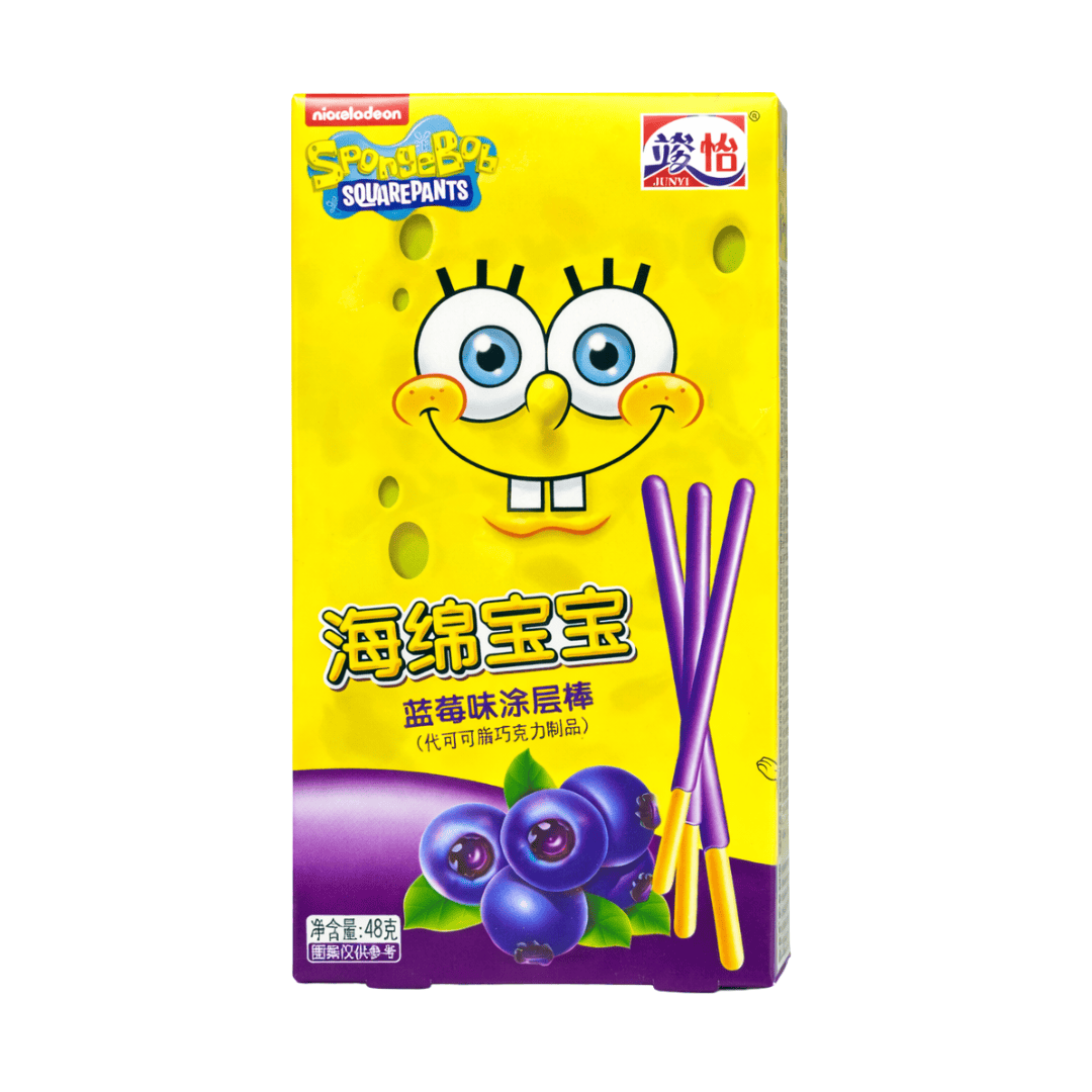Junyi Blueberry 48g JUNYI - Spongebob Sticks 48g (versch. Sorten)