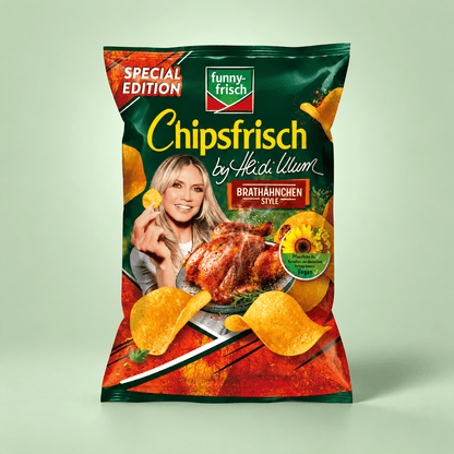 Funny-Frisch Brathähnchen Style by Heidi Klum 130g / Einzeln Funny-Frisch Chipsfrisch 150g (versch. Sorten)