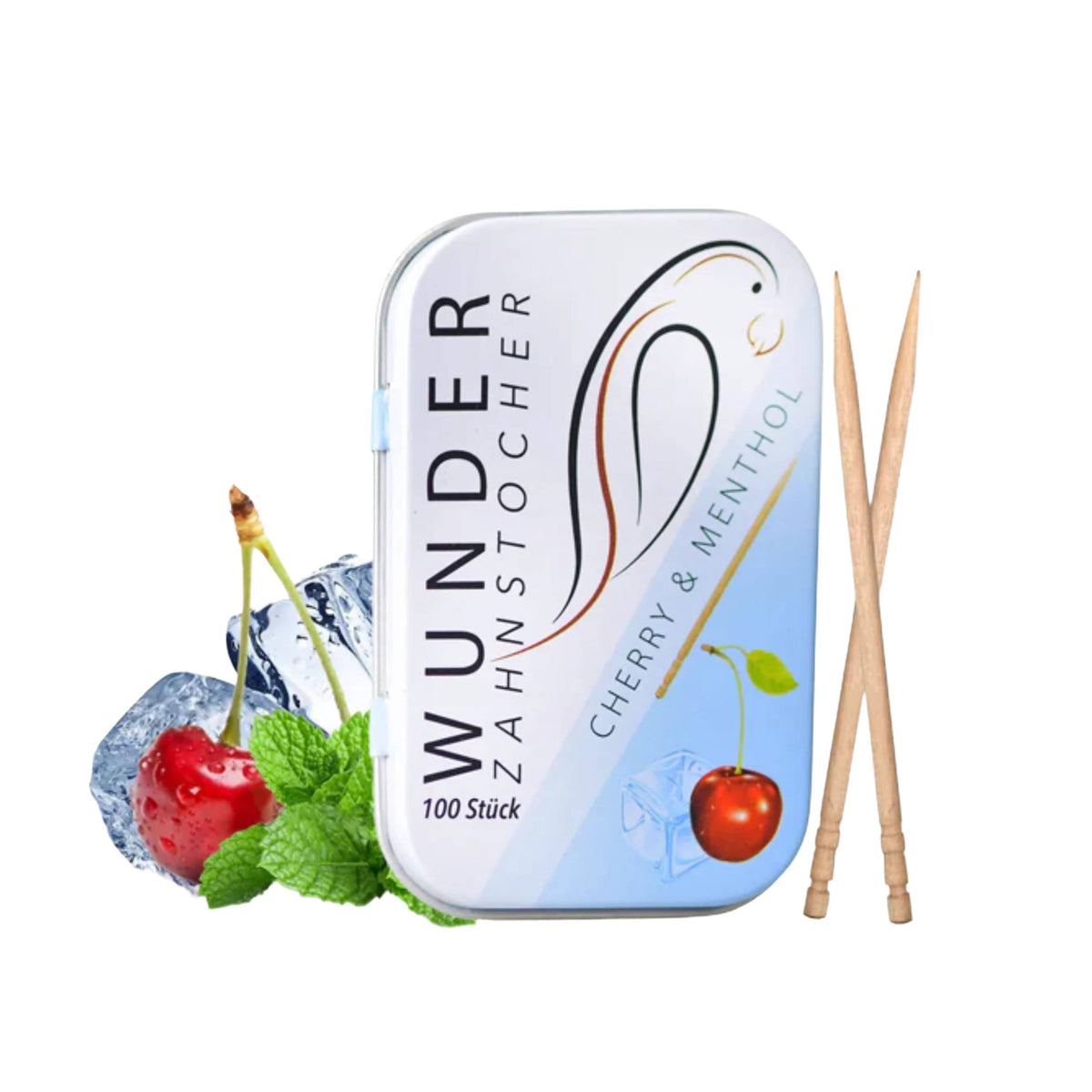 Wunder Cherry-Menthol Wunder - Zahnstocher (100stk)