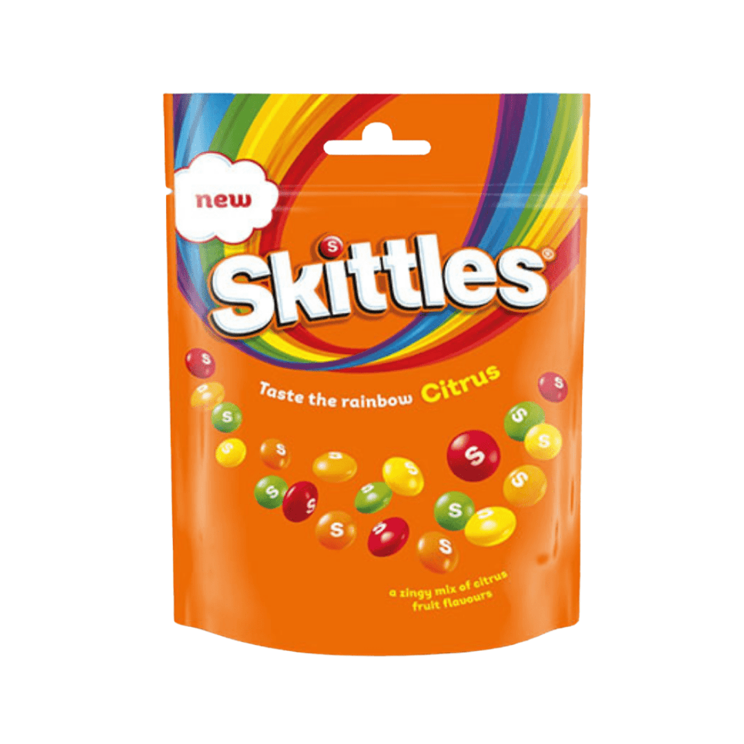 Skittles Citrus 136g Skittles USA in versch. Sorten (8 außergewöhnliche Editionen)