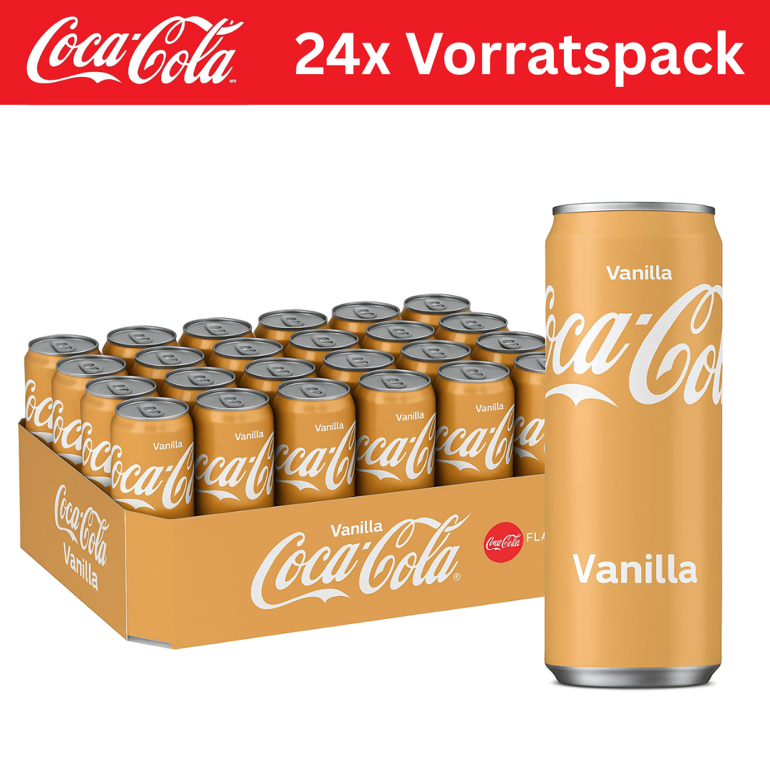 Coca Cola Coca Cola Vanilla 330ml 24x CocaCola 330ml Vorratspack (versch. Sorten)