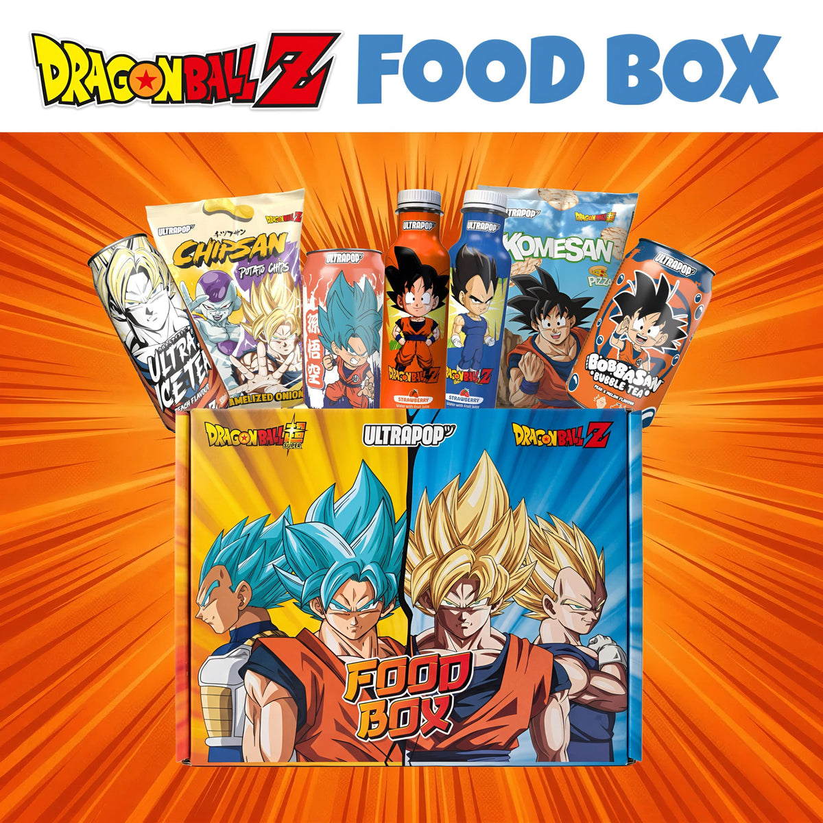 UltraPop DragonBall-Z Box UltraPop - Anime Food Box (versch. Editionen)