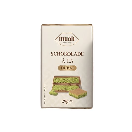 Muah Einzeln Muah - Schokolade à la Dubai 29g