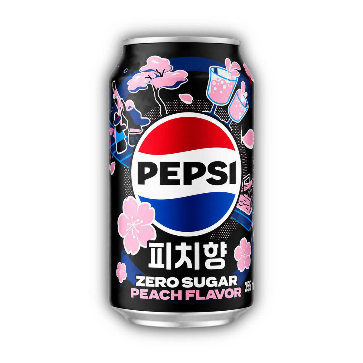 Pepsi Einzeln Pepsi Asia White Peach Zero 330ml