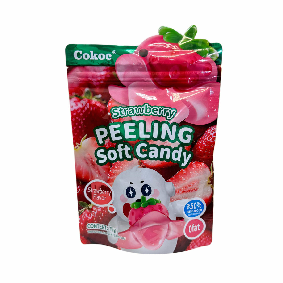 Cokac Erdbeere 75g Cokoc - Peeling Soft Candy 75g