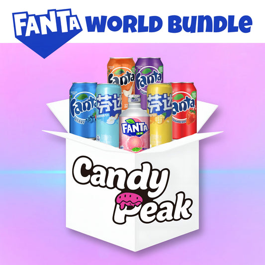 CandyPeak Fanta World Bundle (7 Dosen aus aller Welt)