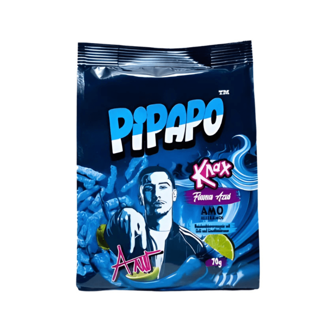 Amo Flama Azul 70g Pipapo Knax Chips 70g by Amo (versch. Sorten)