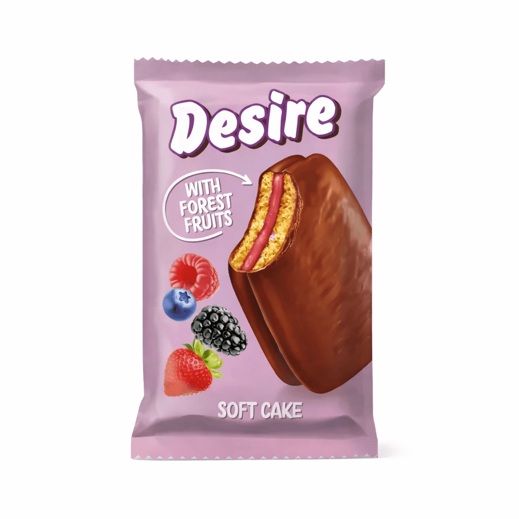 CandyPeak Forest Fruits Jam 50g Desire Soft Cake 50g (versch. Sorten)
