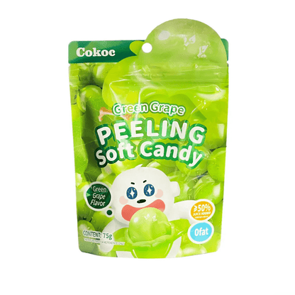 Cokac Green Grape 75g Cokoc - Peeling Soft Candy 75g
