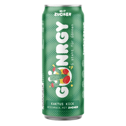 GÖNRGY Kaktus Kick (mit Zucker) 500ml GÖNRGY Energydrink 500ml (versch. Sorten) / Limited Editions