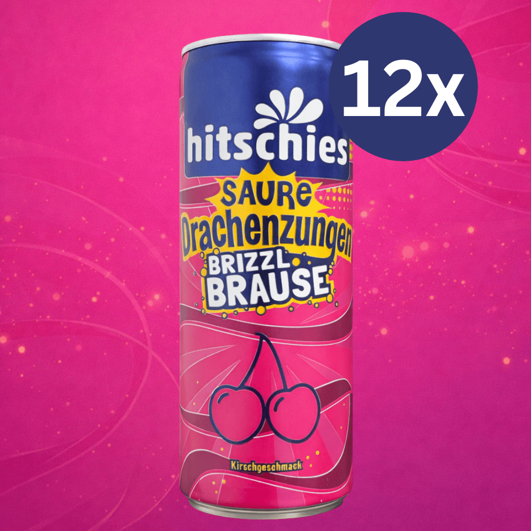 Hitschies Kirsche 250ml / 12er-Set Hitschies - Brizzl Brause 250ml (versch. Sorten)
