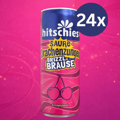 Hitschies Kirsche 250ml / 24er-Set Hitschies - Brizzl Brause 250ml (versch. Sorten)