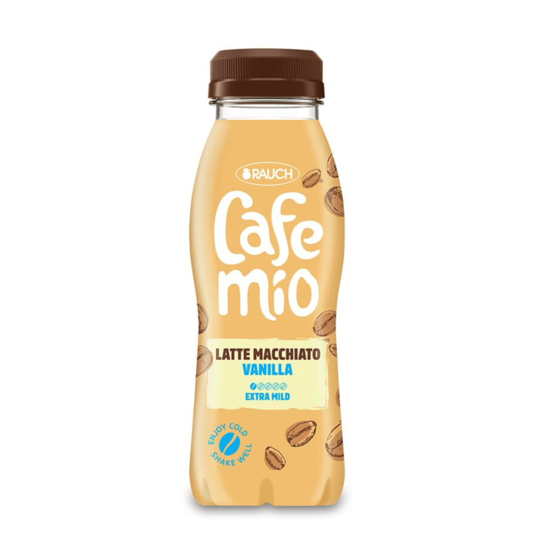 Rauch Latte Macchiato Vanilla 250ml Rauch - Cafemio 250ml (versch. Sorten)