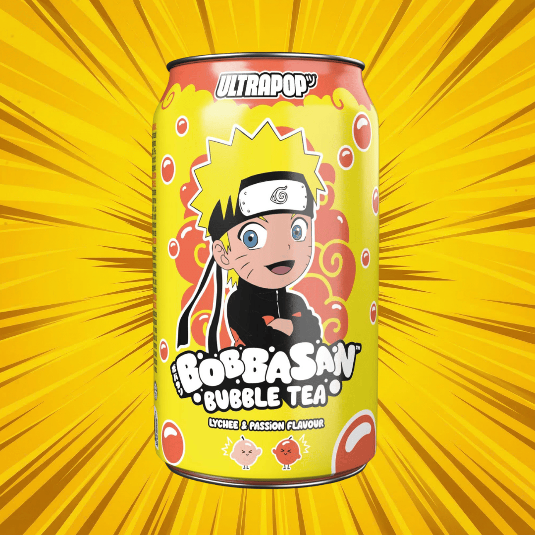 UltraPop Lychee & Passionfruit 320ml (Naruto) UltraPop - Bobbasan Bubble Tea 320ml (versch. Sorten)