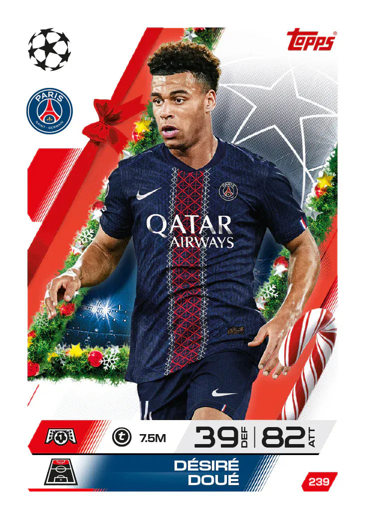 CandyPeak Match Attax UEFA Adventskalender 2025/2026 (Trading Card Game/Sammelkarten)