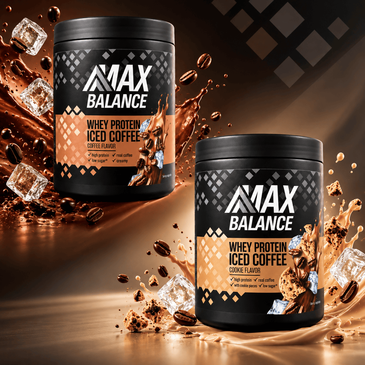 Max Balance Max Balance - Whey Protein Iced Coffee 300g (versch. Sorten)