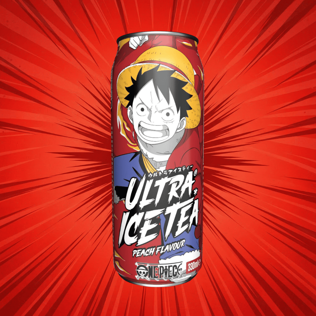UltraPop Monkey D. Luffy 330ml (OnePiece) UltraPop - Anime Ice Tea Peach 330ml (versch. Editionen)