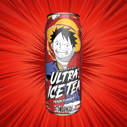 UltraPop Monkey D. Luffy 330ml (OnePiece) UltraPop - Anime Ice Tea Peach 330ml (versch. Editionen)
