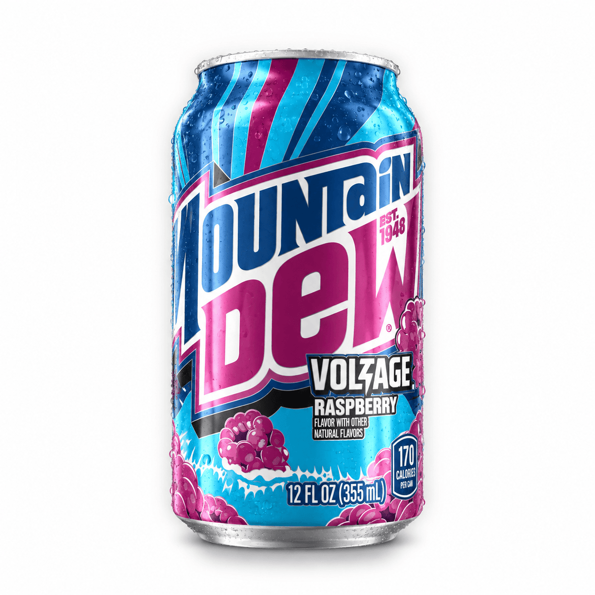 Mountain Dew Mountain Dew - Voltage Raspberry 355ml