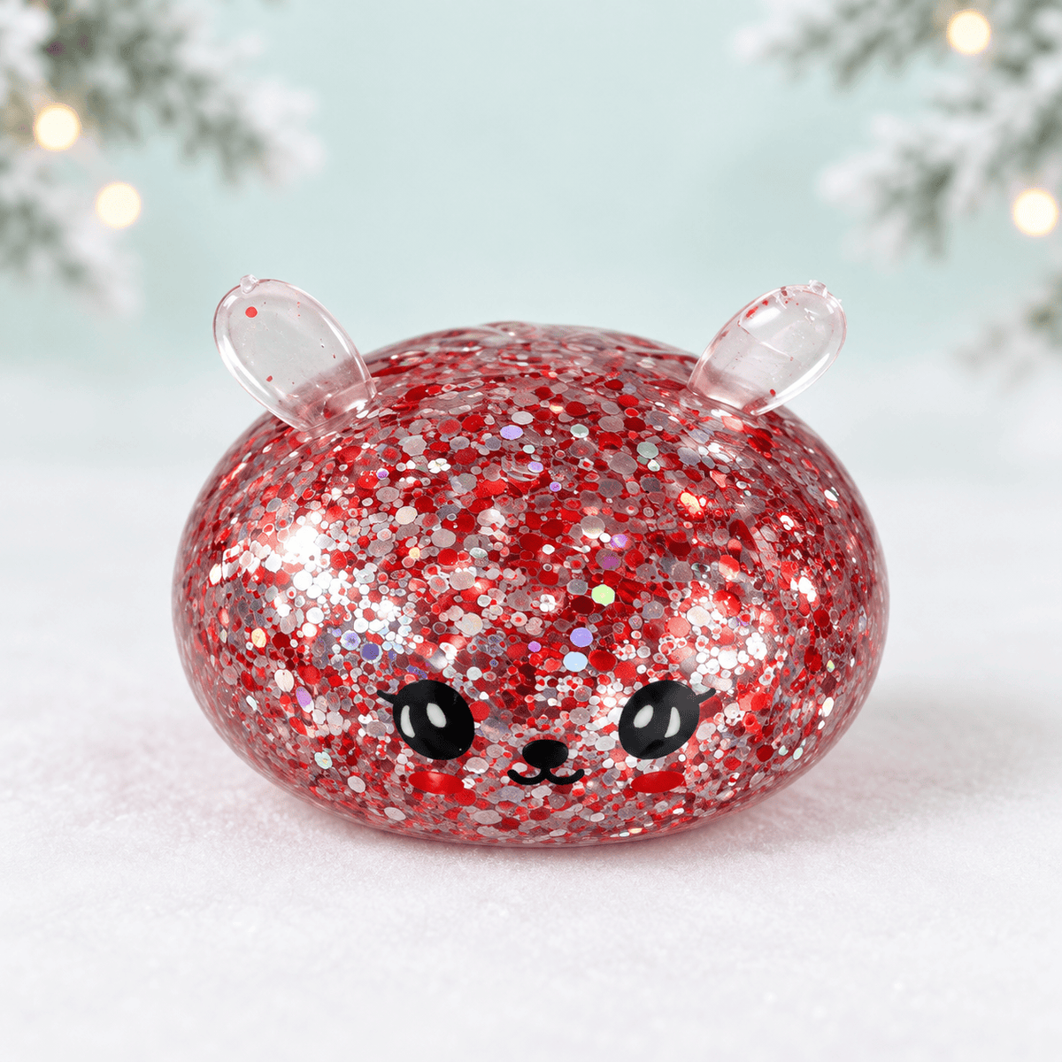 CandyPeak Mystery Squishy Buns, 100% Glitter garantiert (Christmas Edition)