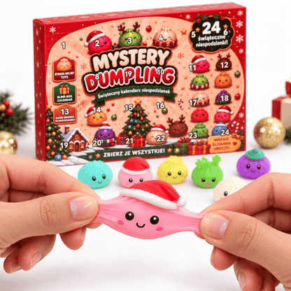 CandyPeak Mystery Squishy Dumpling Adventskalender 2026 (24 Türen mit Mini Dumpling Überraschungen)