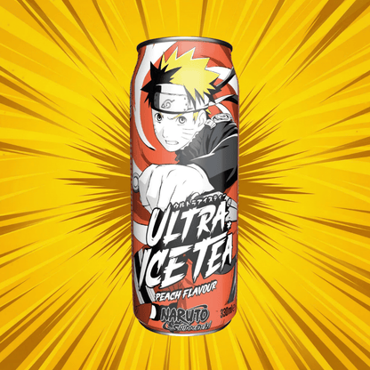UltraPop Naruto Uzumaki 330ml (Naruto) UltraPop - Anime Ice Tea Peach 330ml (versch. Editionen)