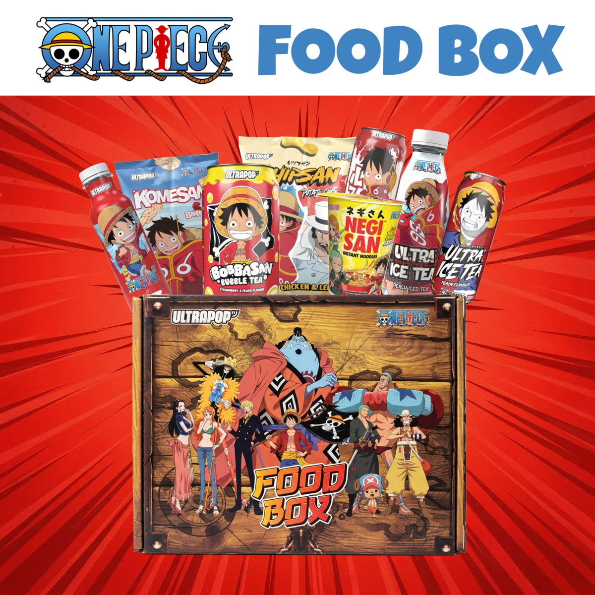 UltraPop One Piece Box UltraPop - Anime Food Box (versch. Editionen)