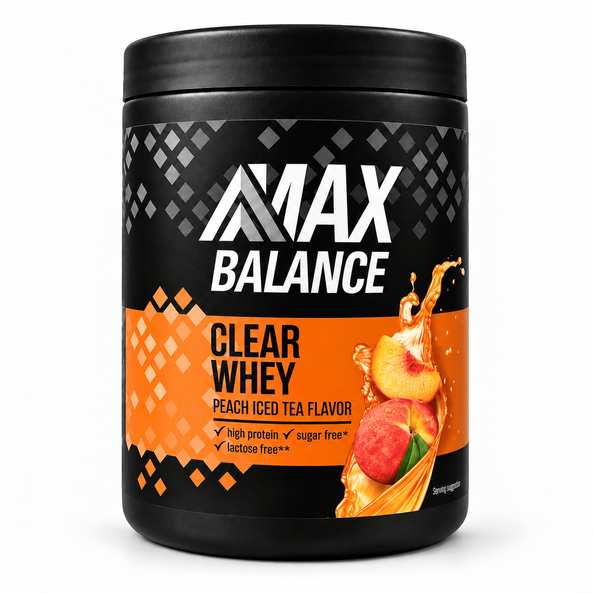 Max Balance Peach Iced Tea 300g Max Balance - Clear Whey Protein 300g (versch. Sorten)