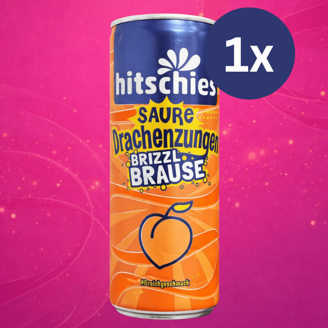 Hitschies Pfirsich 250ml / Einzeln Hitschies - Brizzl Brause 250ml (versch. Sorten)