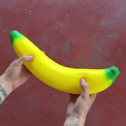 XXL Squishy Squeeze Banana Anti Stress Spielzeug (40cm)
