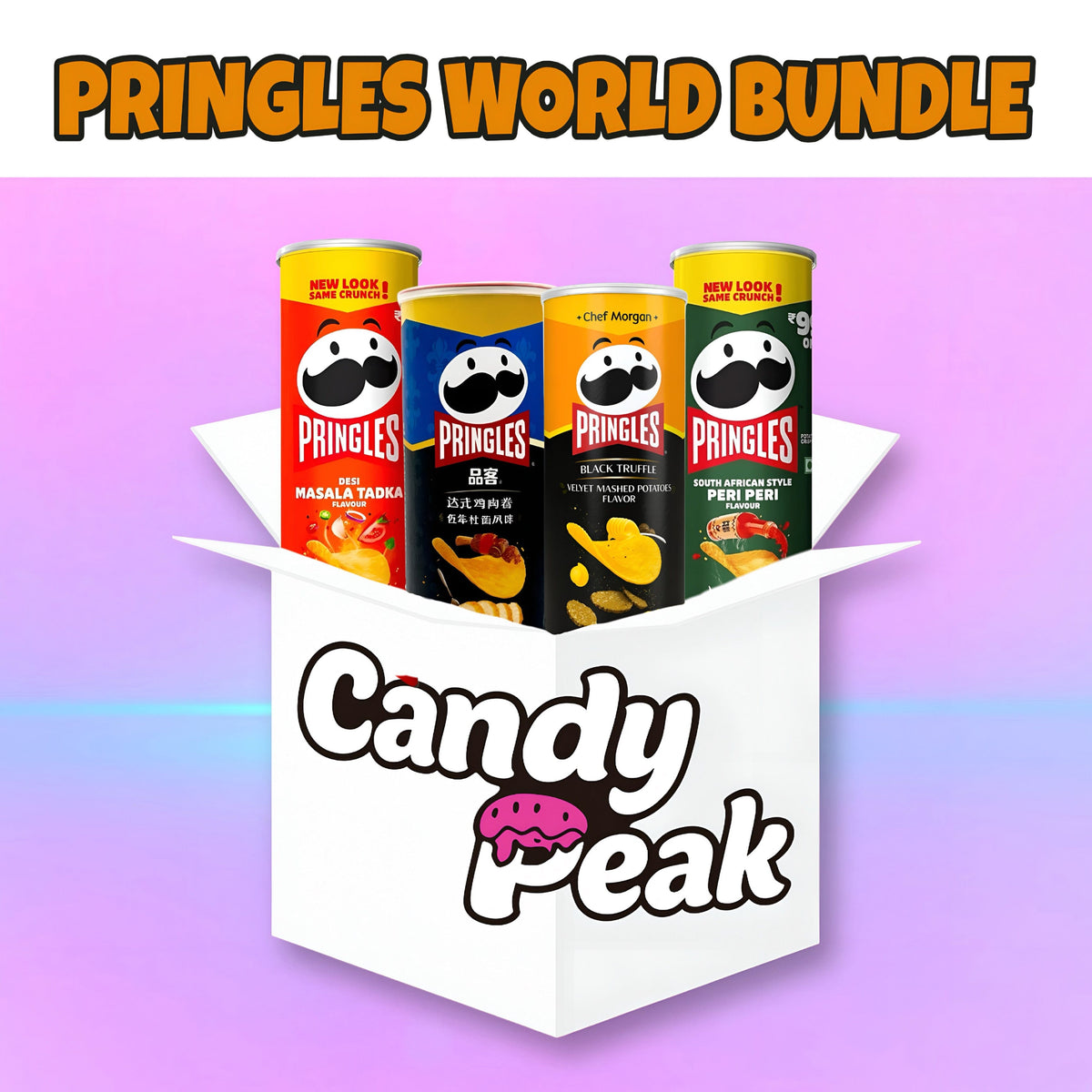 Pringles Pringles World Bundle (4 Sorten aus aller Welt)