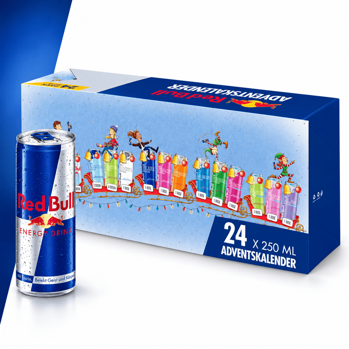 RedBull RedBull Adventskalender 2026 (24 Türen inkl. Pistachio Winter Edition)