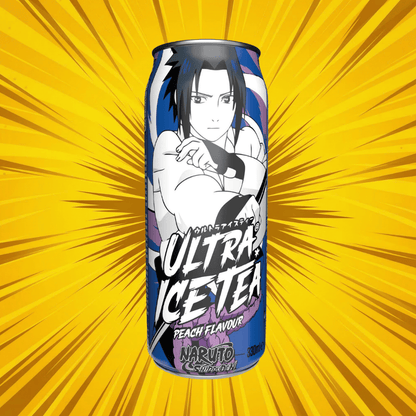 UltraPop Sasuke Uchiha 330ml (Naruto) UltraPop - Anime Ice Tea Peach 330ml (versch. Editionen)