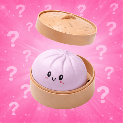 CandyPeak Squishy Squeeze Dumpling Buns - Mystery Trend, Anti Stress Spielzeug 10cm (zufällige Farbe)