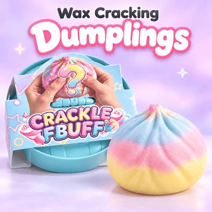 CandyPeak Squishy Wax Cracking Dumpling, ASMR Spielzeug (Knete mit Wachsschicht überzogen)